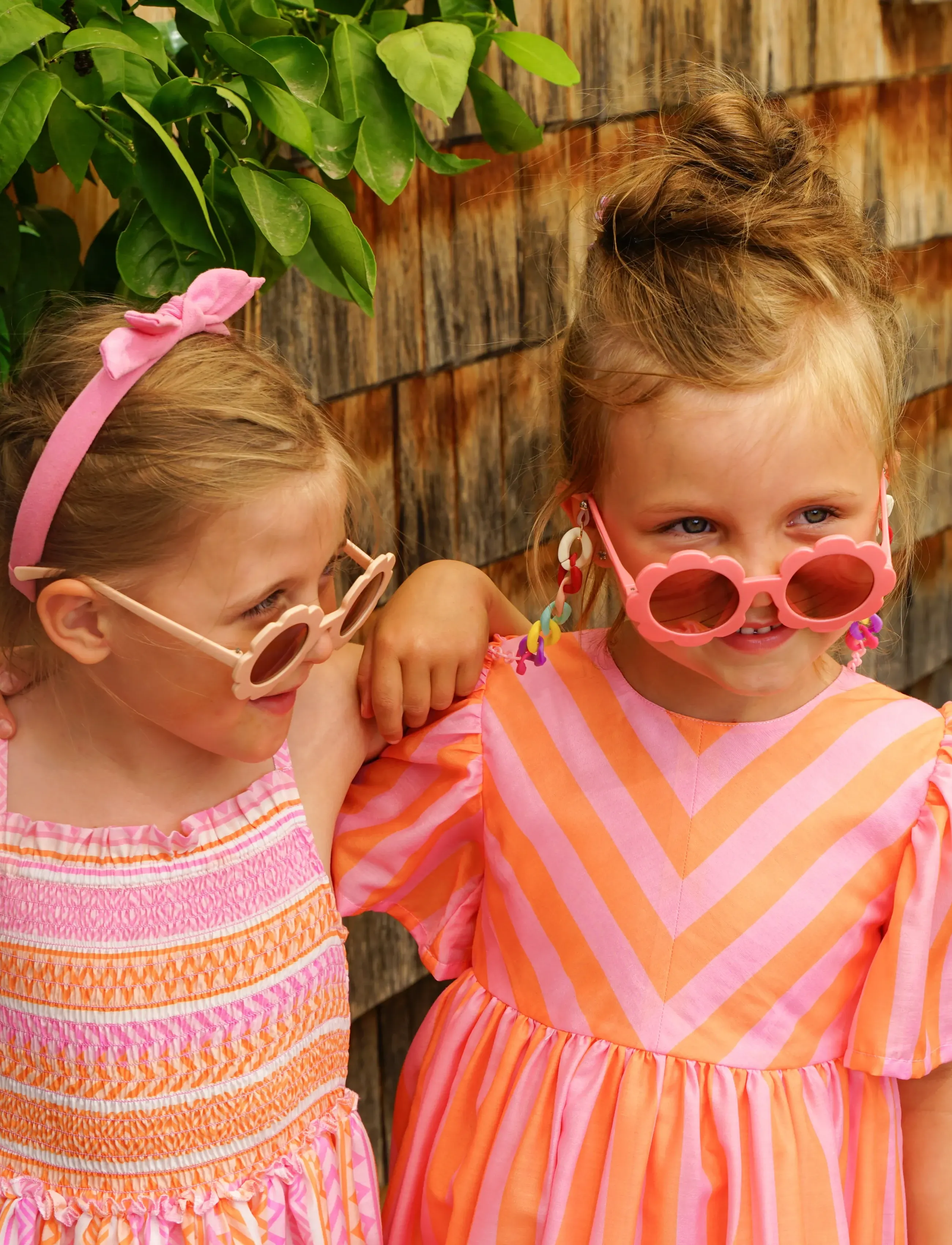 Danamade DLILOU - Klänningar & Kjolar - ORANGE / pink/rose