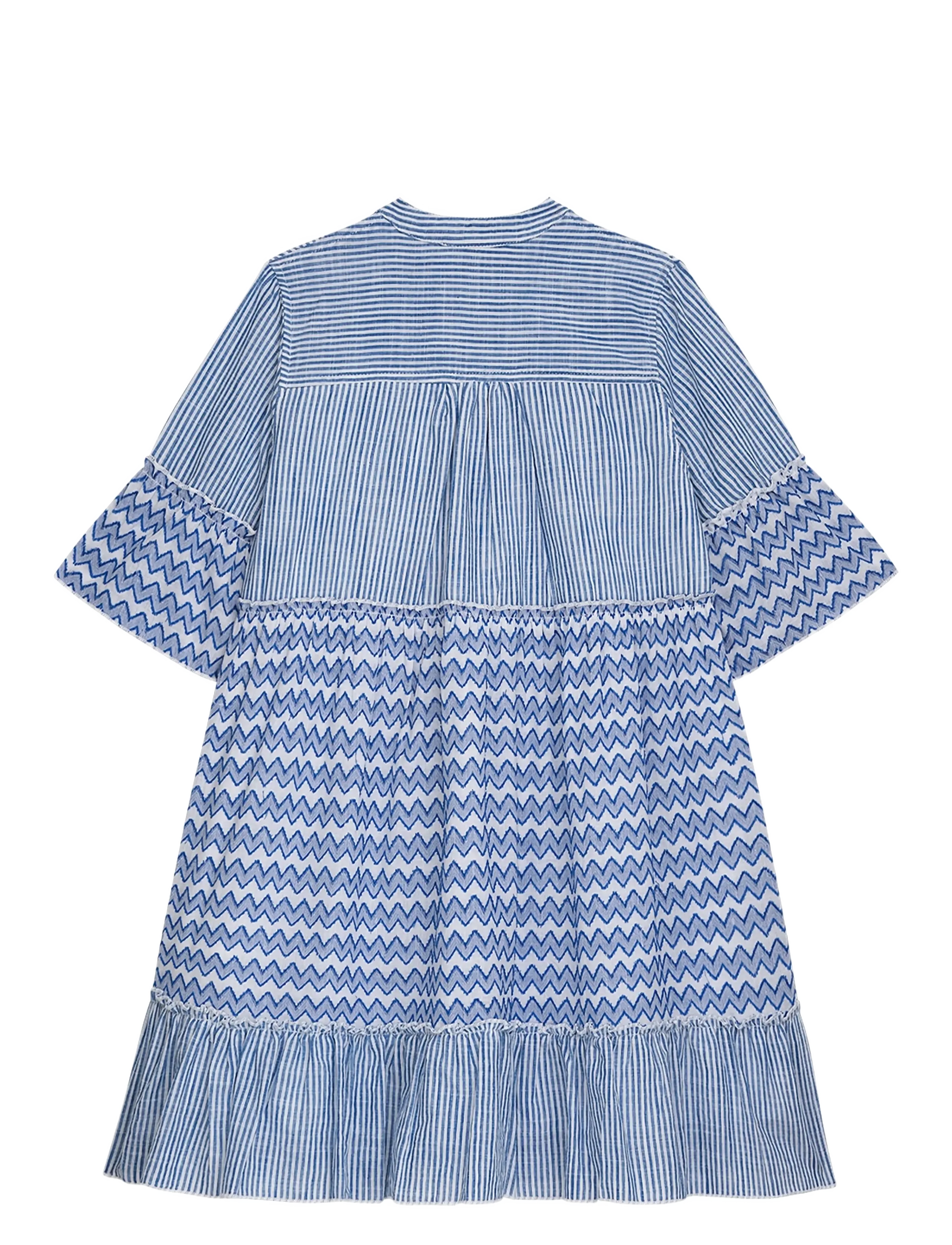 Danamade - DRUNA - kortærmede hverdagskjoler - blue - 2
