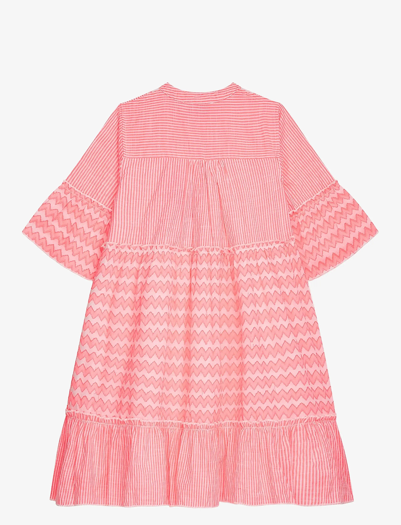 Danamade - DRUNA - short-sleeved casual dresses - neon coral - 2
