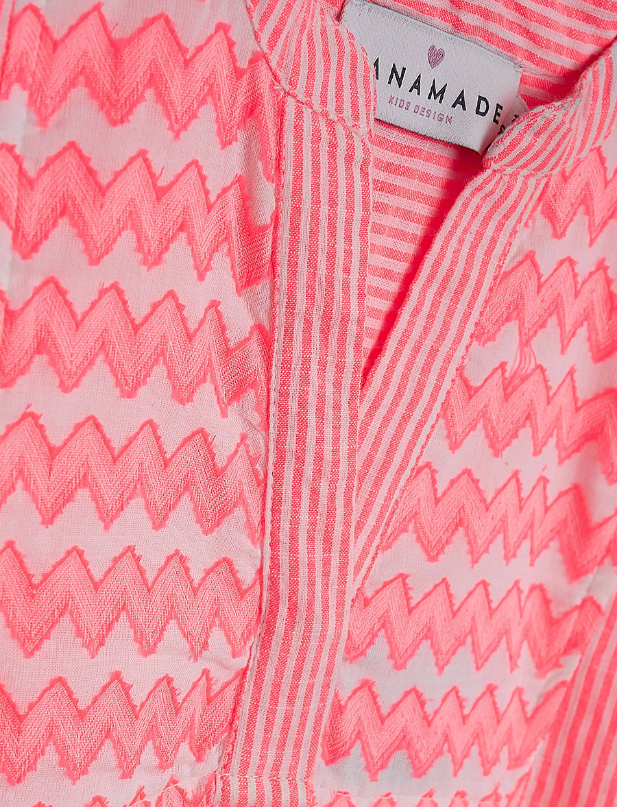 Danamade - DRUNA - kurzärmelige freizeitkleider - neon coral - 3