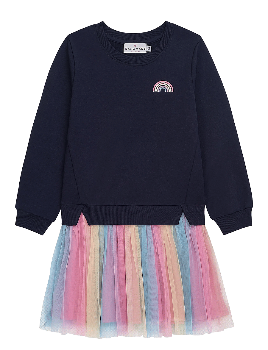 Danamade - DCILLA - langärmelige freizeitkleider - navy - 0