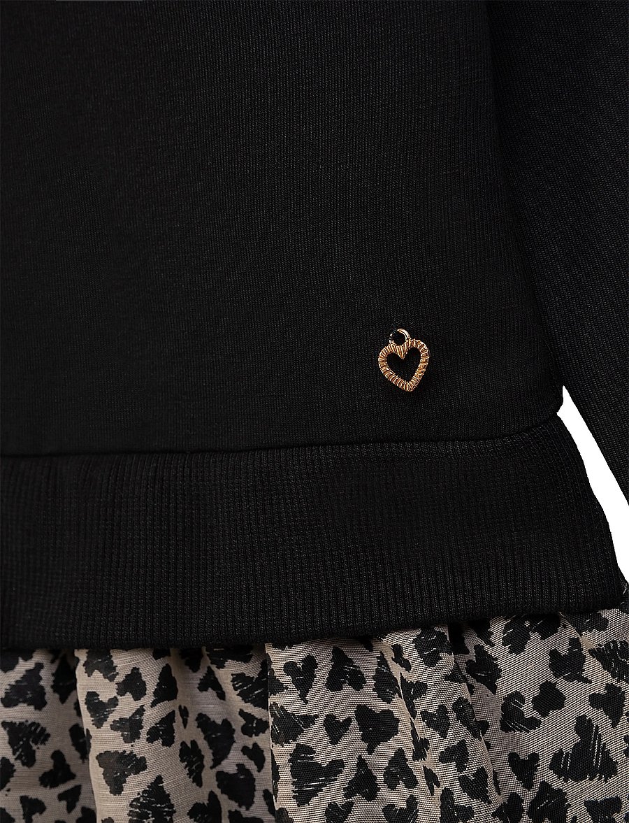 Danamade - DDAGNY - langärmelige freizeitkleider - black - 2