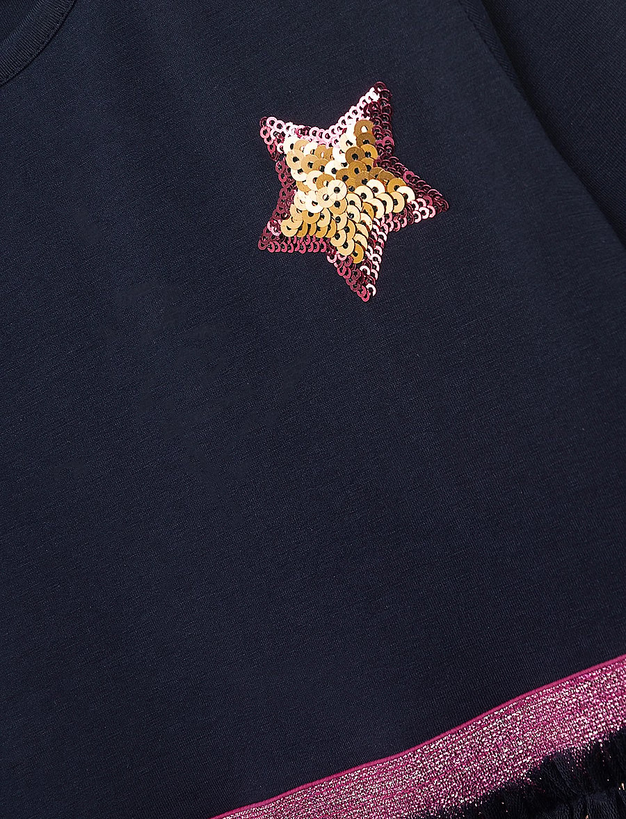 Danamade - DDISA - partykleider - navy - 2
