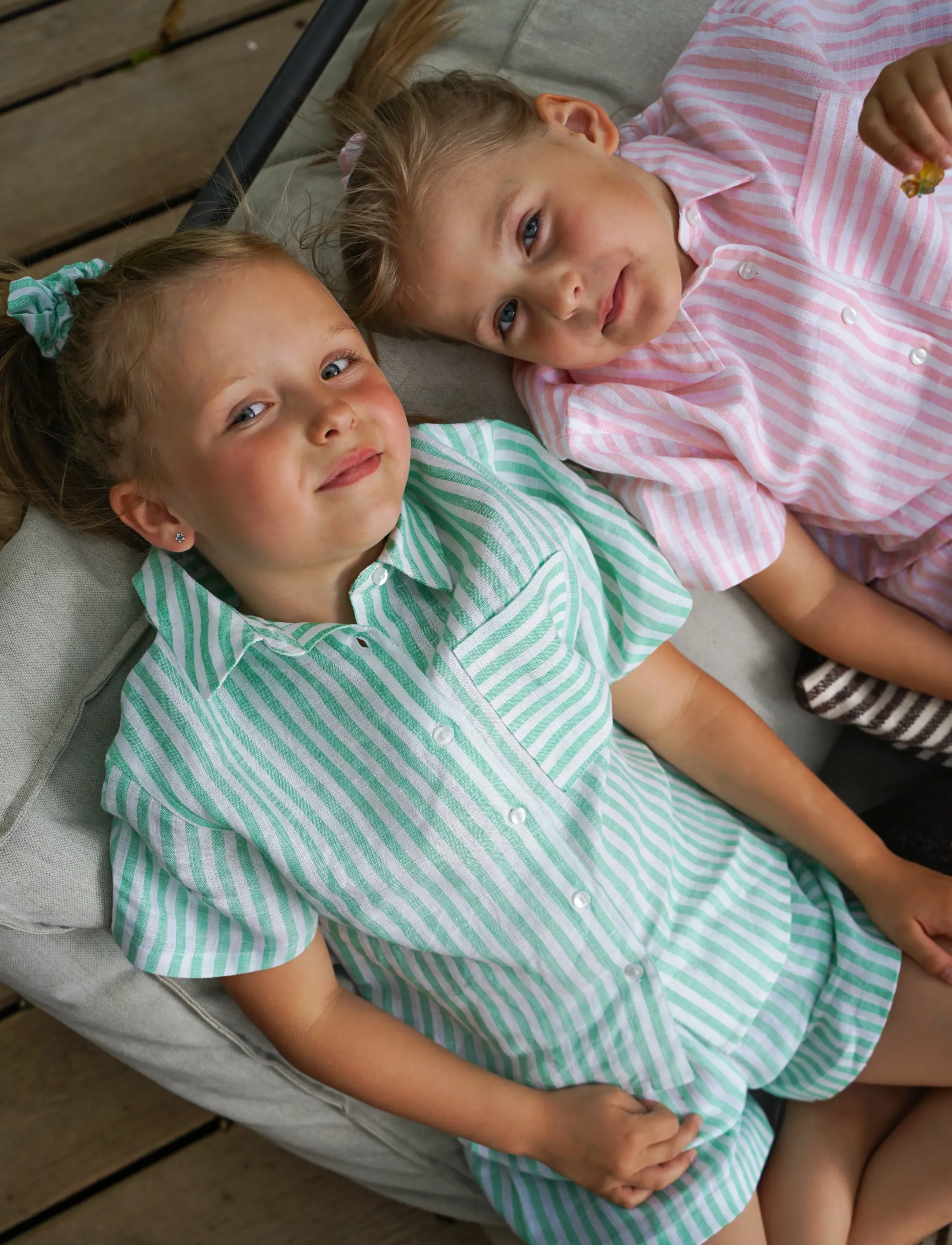 Danamade Short DSTELLA - Shorts - GREEN / green