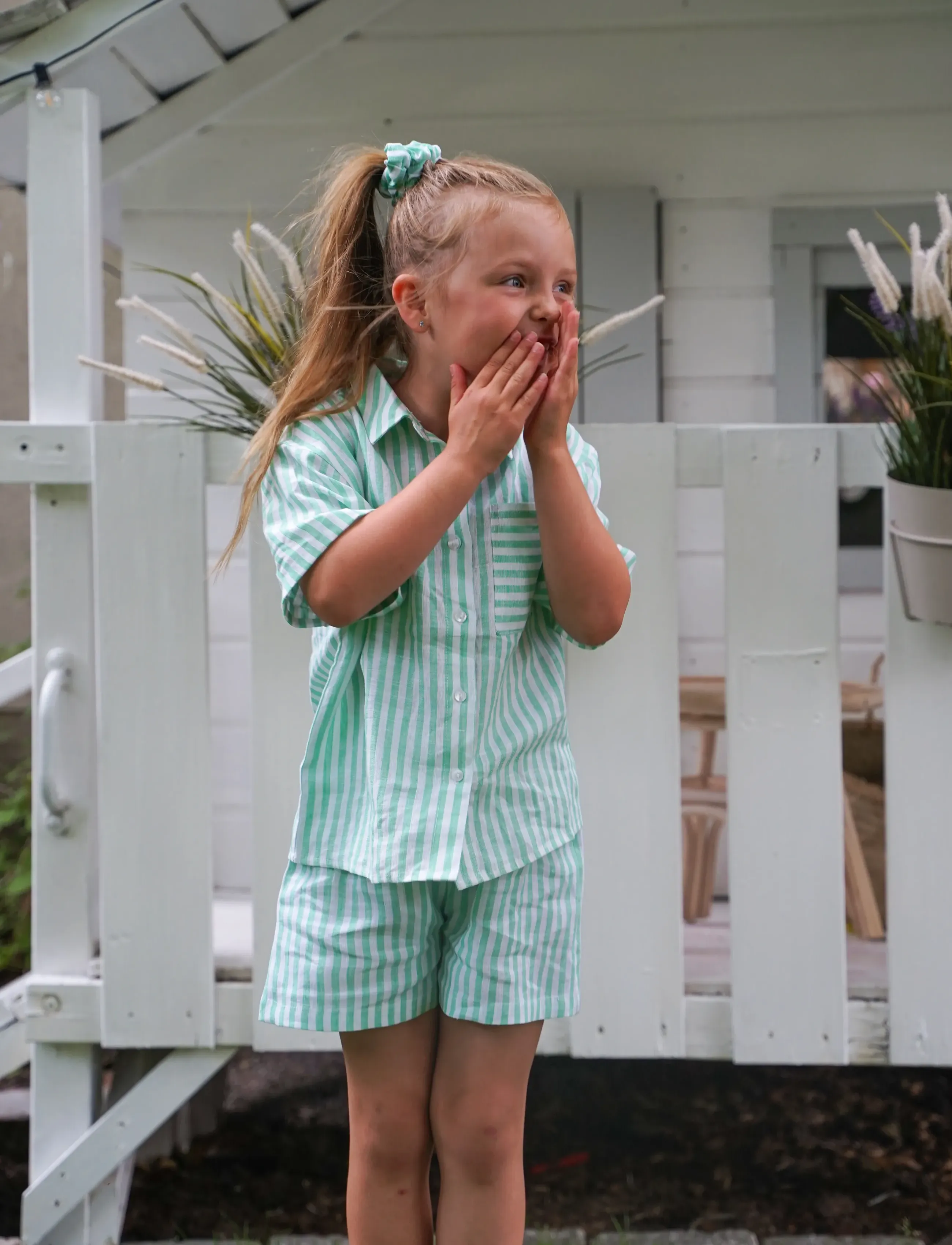 Danamade - Short DSTELLA - stuttbuxur - green - 4