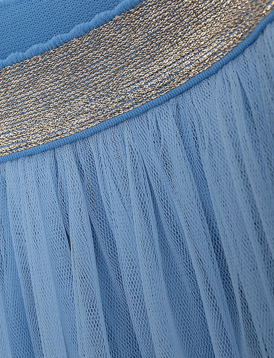 Danamade - Skirt DTANJA - tiulio sijonai - blue - 4