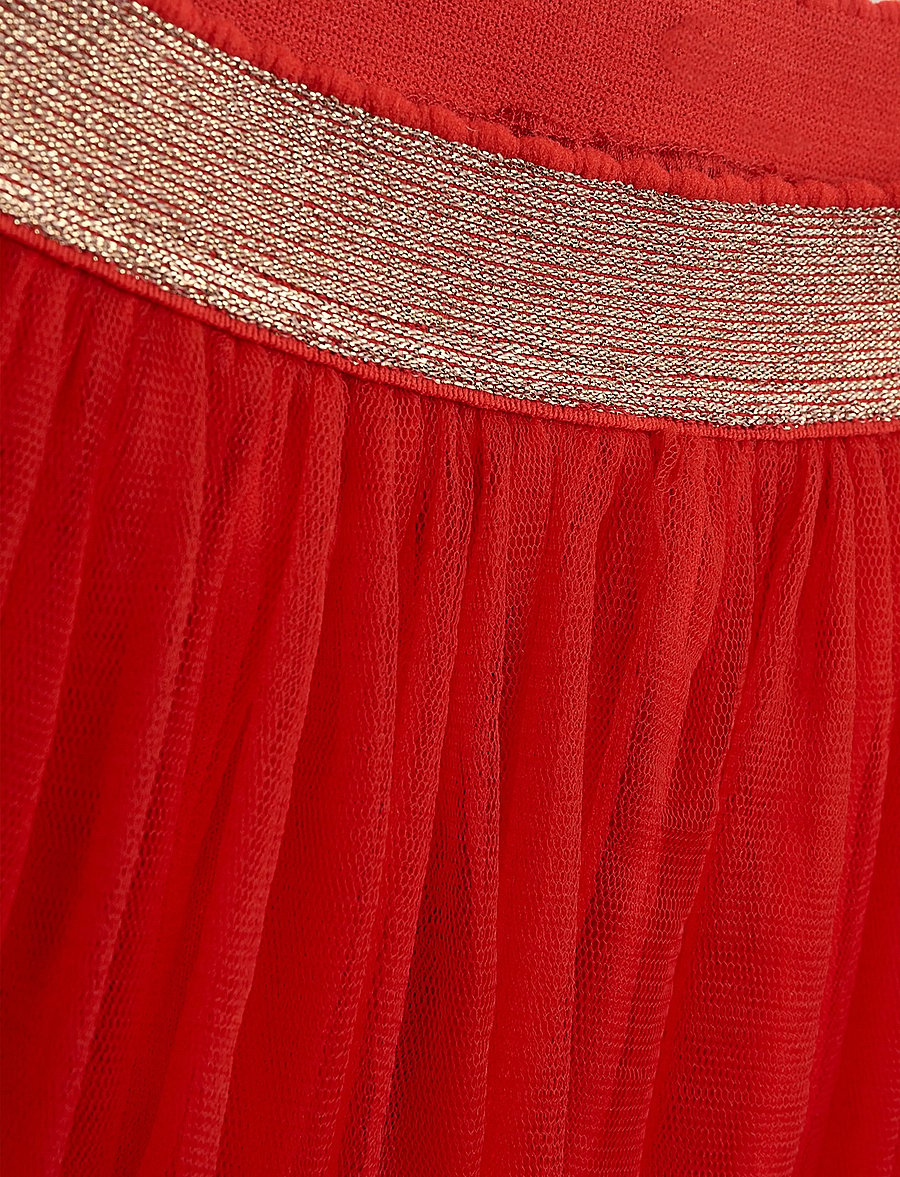 Danamade - Skirt DTANJA - tüll-rock - red - 3