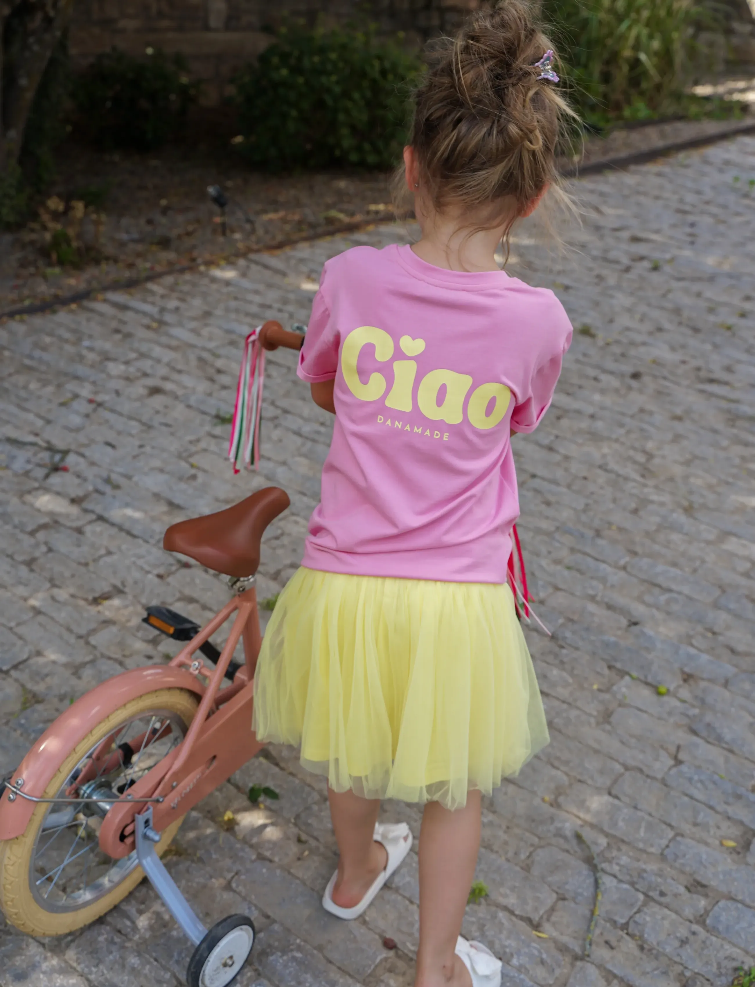 Danamade Skirt Dlisa, 110, Röcke, Gelb - Tulle Kinder