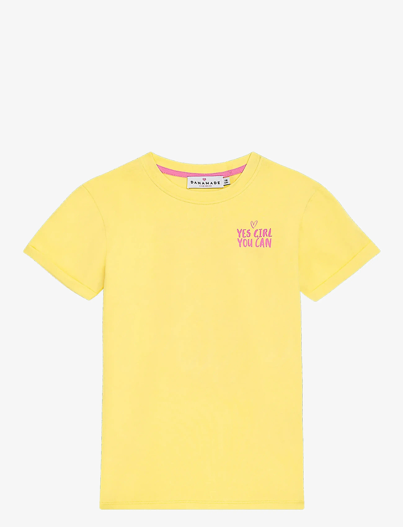 Danamade - Shirt DLUCIA - kortærmede t-shirts - lemonade - 1