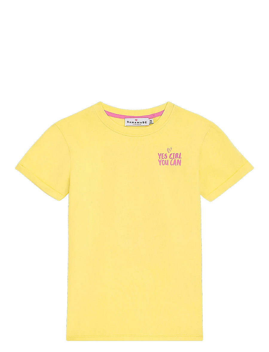 Danamade - Shirt DLUCIA - kurzärmelige - lemonade - 1