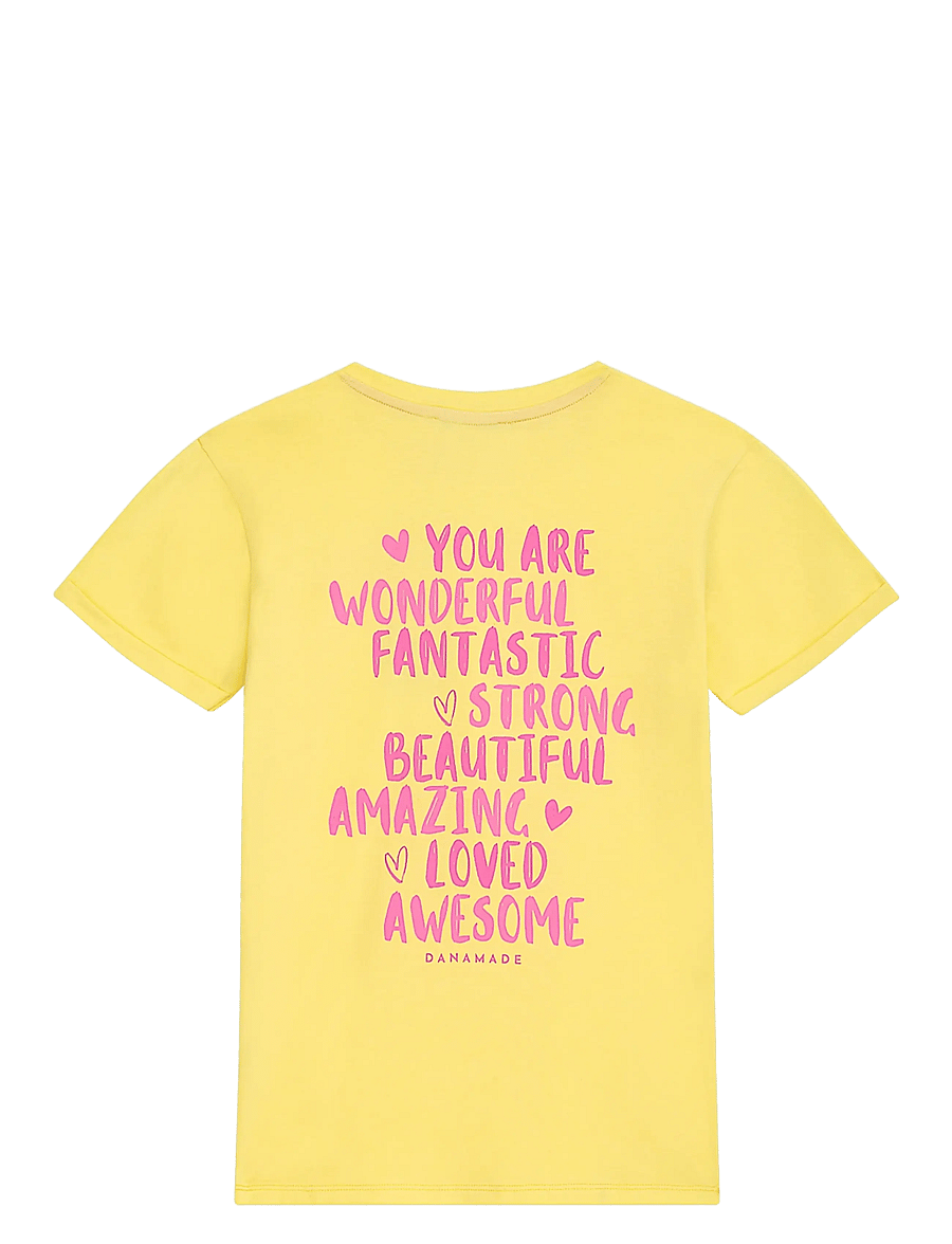 Danamade - Shirt DLUCIA - kurzärmelige - lemonade - 2