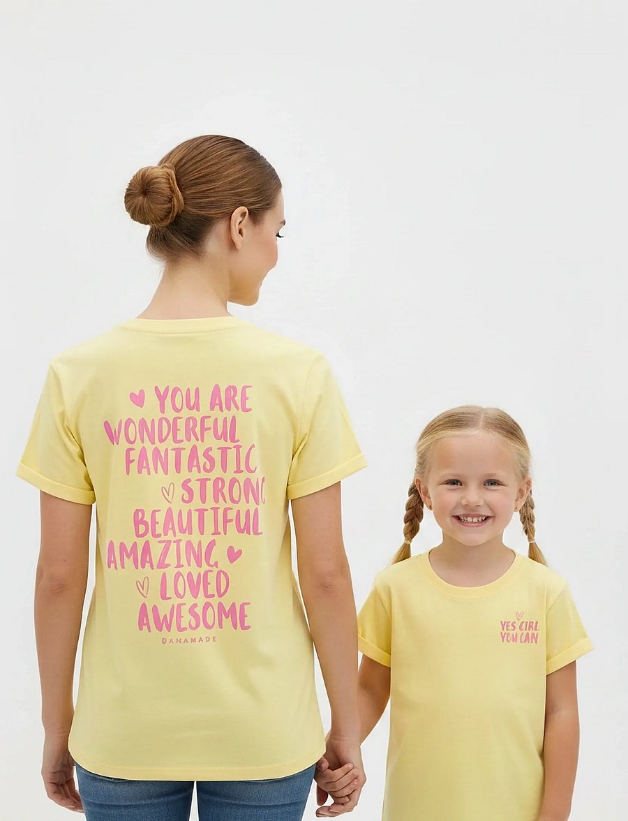 Danamade - Shirt DLUCIA - kurzärmelige - lemonade - 0