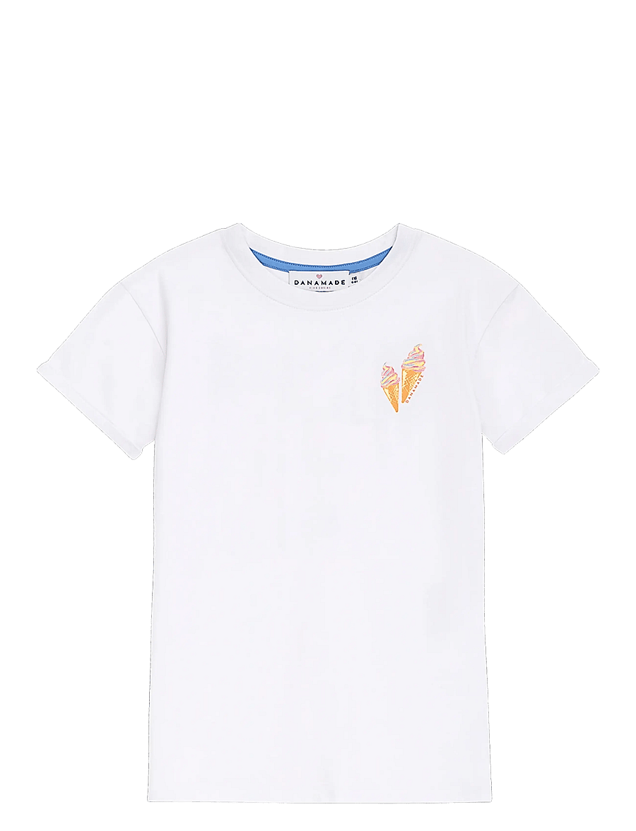 Danamade - Shirt DNOEMI - kurzärmelige - white - 1