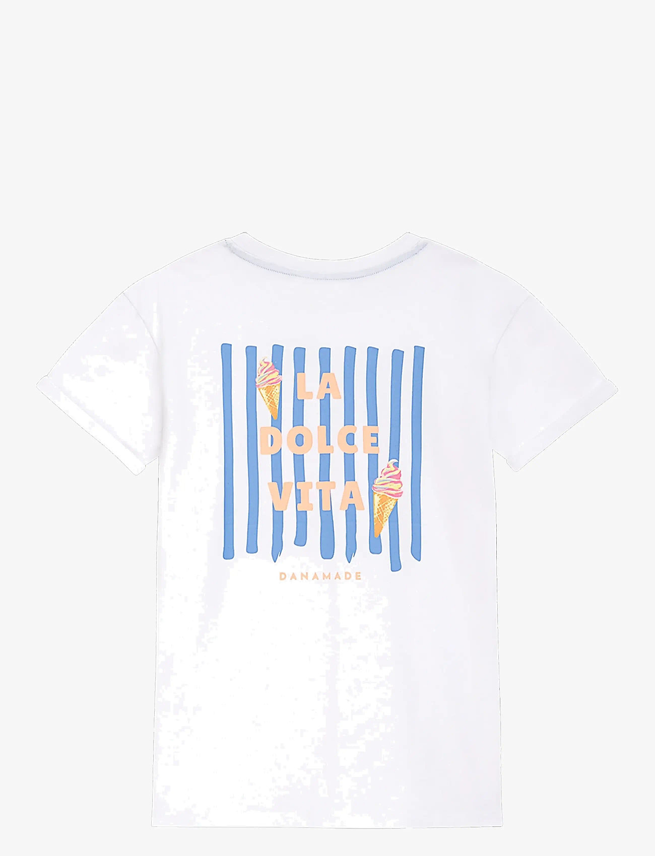 Danamade - Shirt DNOEMI - kortærmede t-shirts - white - 2