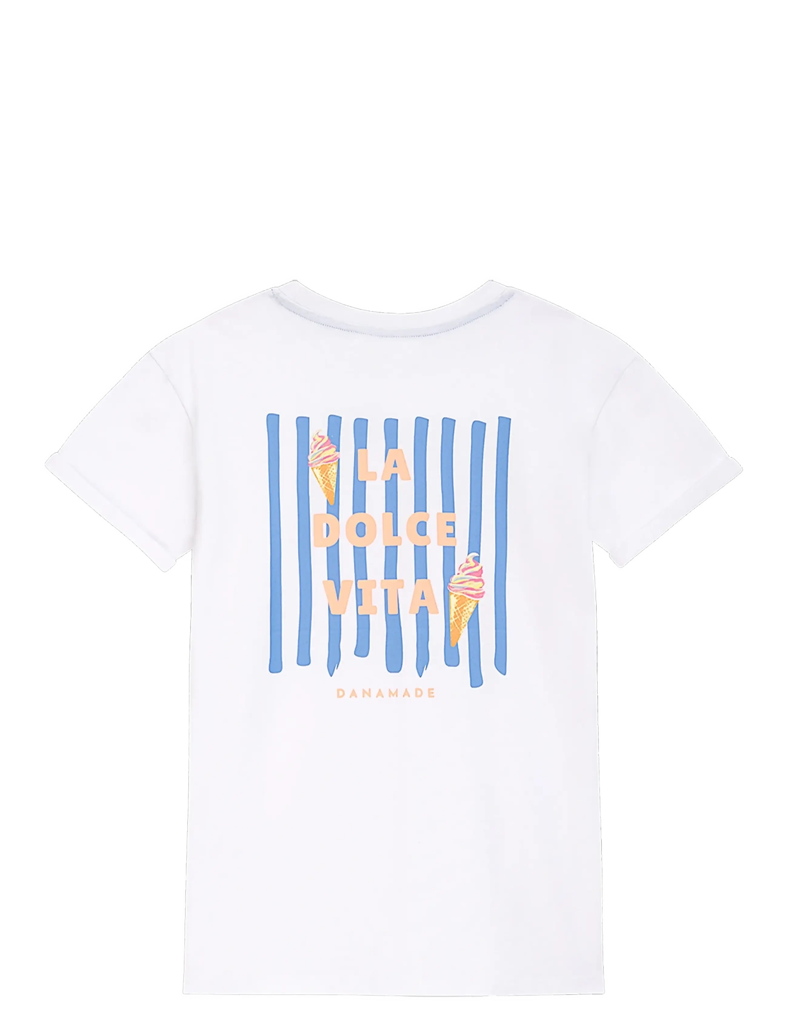 Danamade - Shirt DNOEMI - kurzärmelige - white - 2