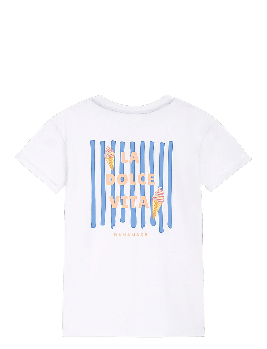 Danamade - Shirt DNOEMI - kurzärmelige - white - 2