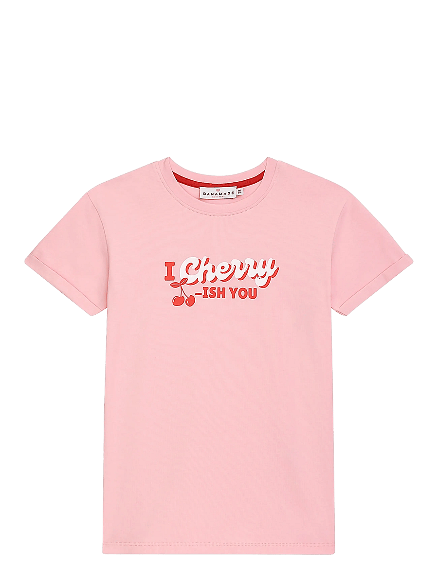 Danamade - Shirt DBETTY - kurzärmelige - rose - 1