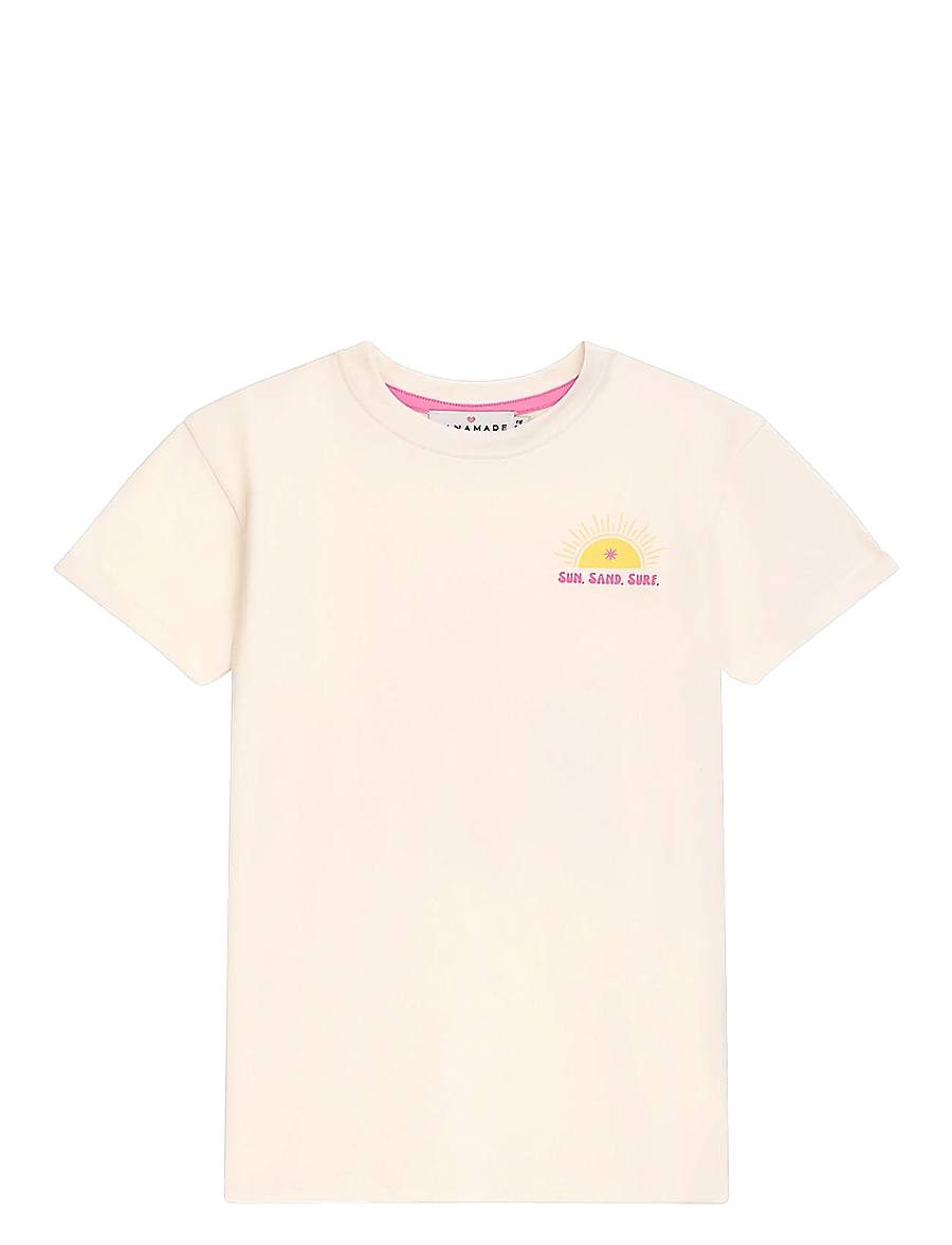 Danamade - Shirt DHANNI - kortærmede t-shirts - ivory - 1