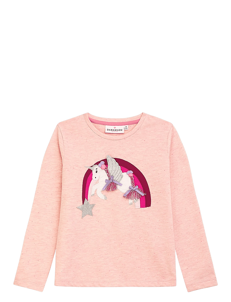 Danamade - Shirt DSOLVEIG - langærmede t-shirts - rose - 0