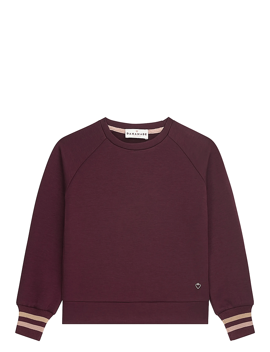 Danamade - Sweatshirt DBRENDA - sweatshirts - bordeaux - 0