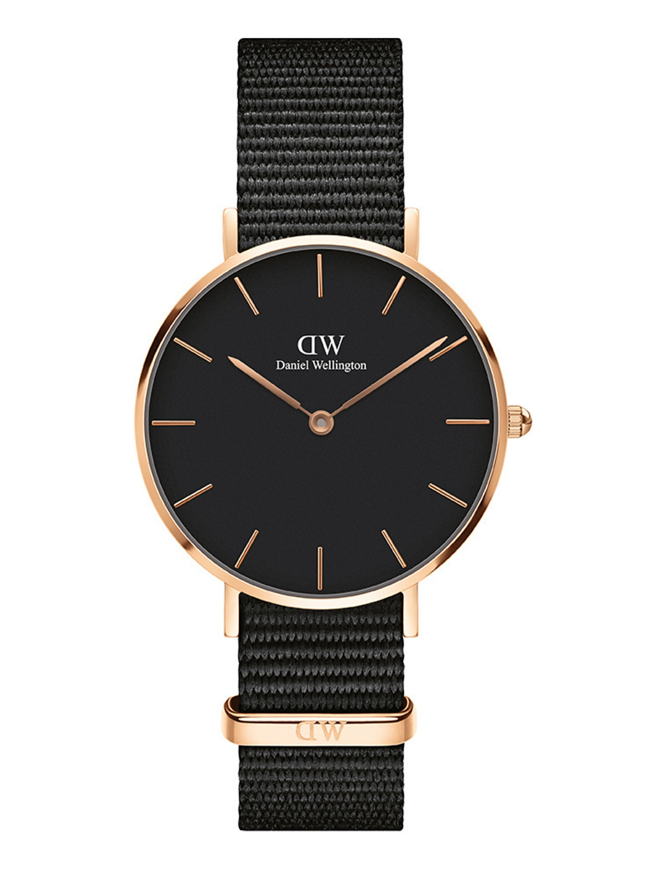 Daniel Wellington Petite Cornwall DW00100215 Damklocka med Svart urtavla Quartz Läder Armbandsur – bild 2