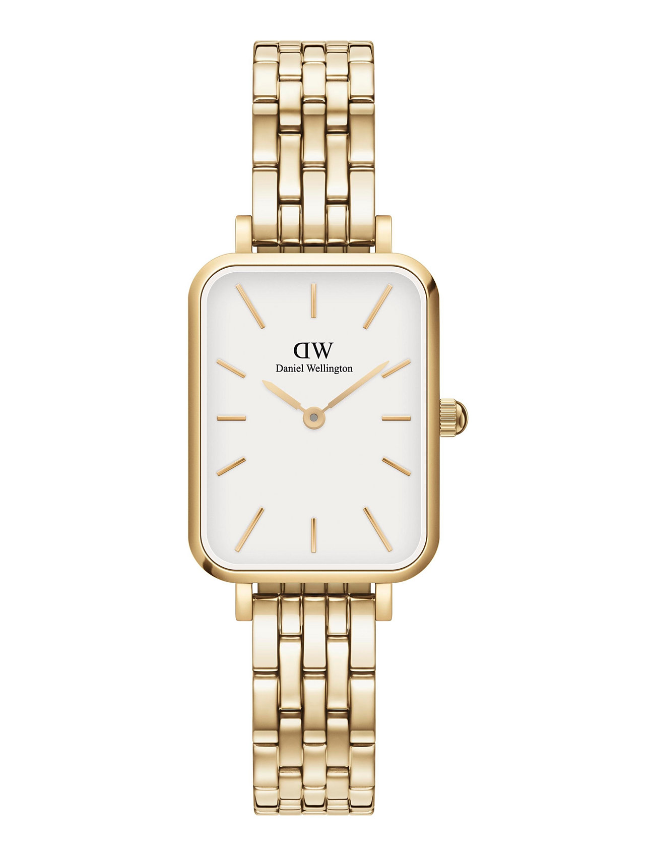 Daniel Wellington 20x26mm Watch Quadro 5-link Evergold DW analoga klockor dam – bild 6