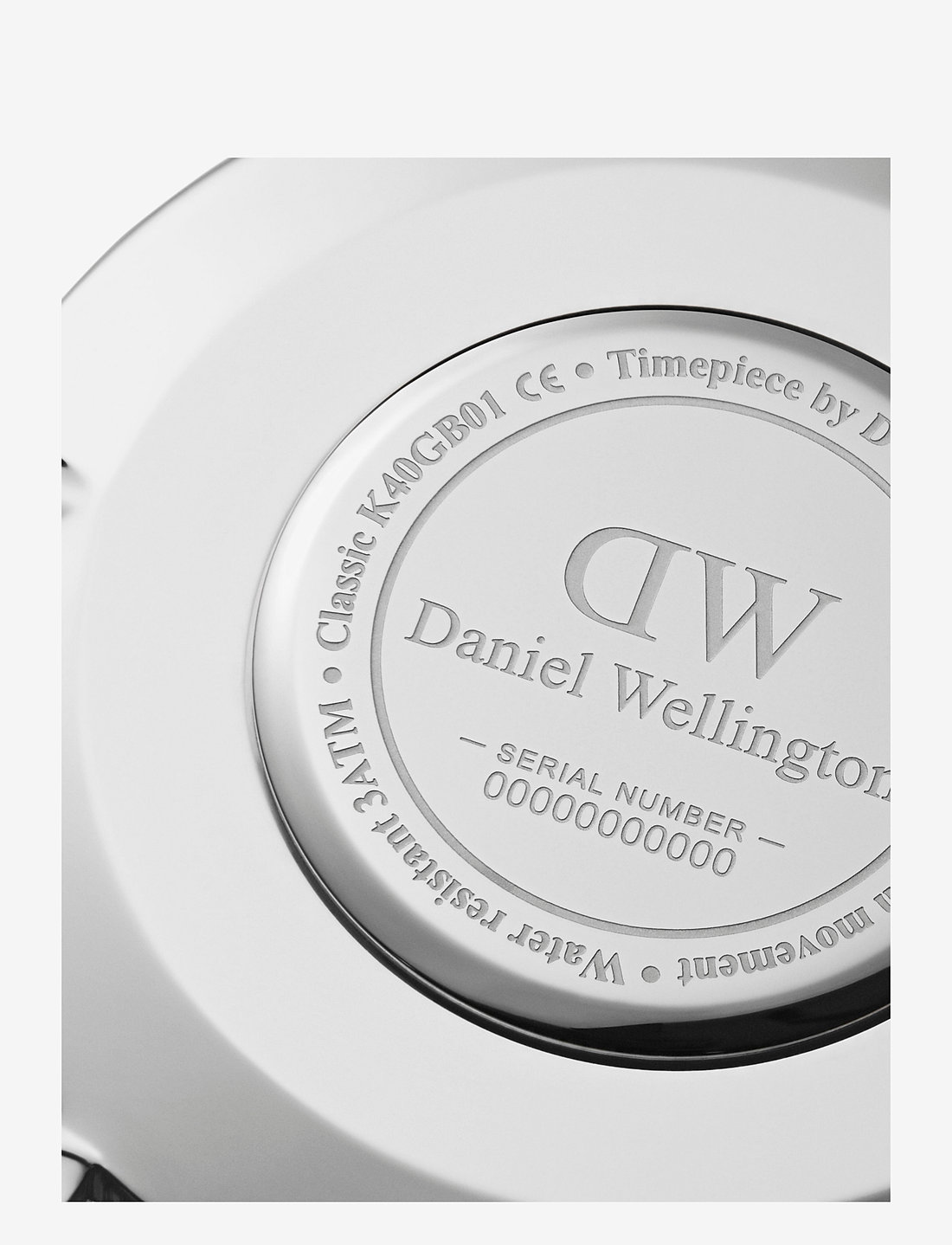 Daniel Wellington - Classic 40 Sheffield S White - analoge uhren - silver - 1