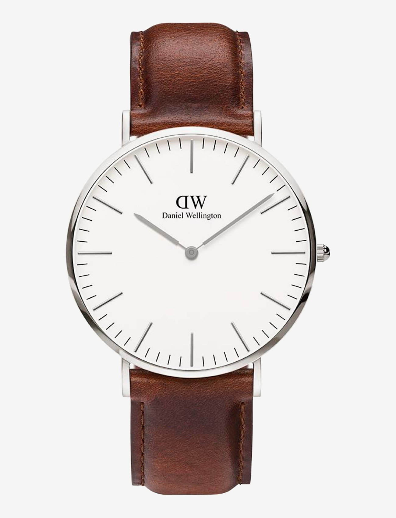 Daniel Wellington - Classic 40 St Mawes S White - analoge uhren - silver - 0