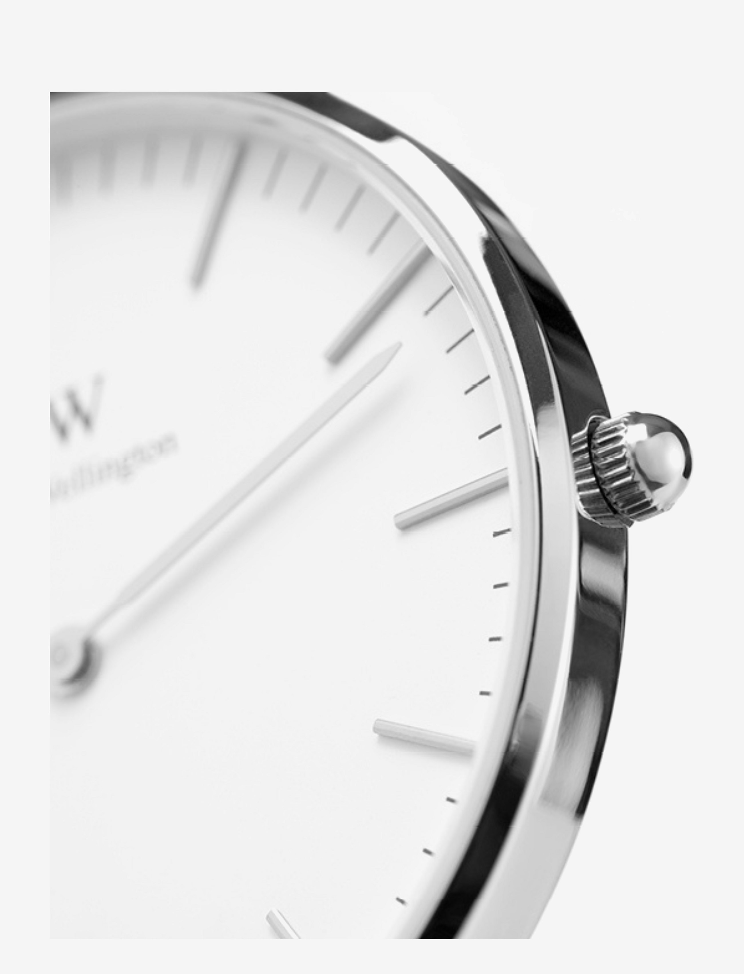 Daniel Wellington - Classic 40 St Mawes S White - rannekellot - silver - 1