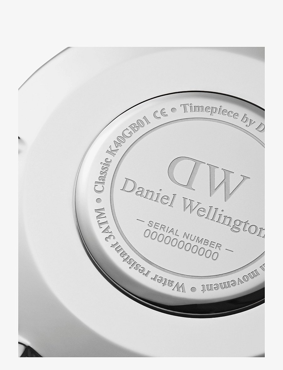 Daniel Wellington - Classic 36 Sheffield S White - analogie pulksteņi - silver - 1