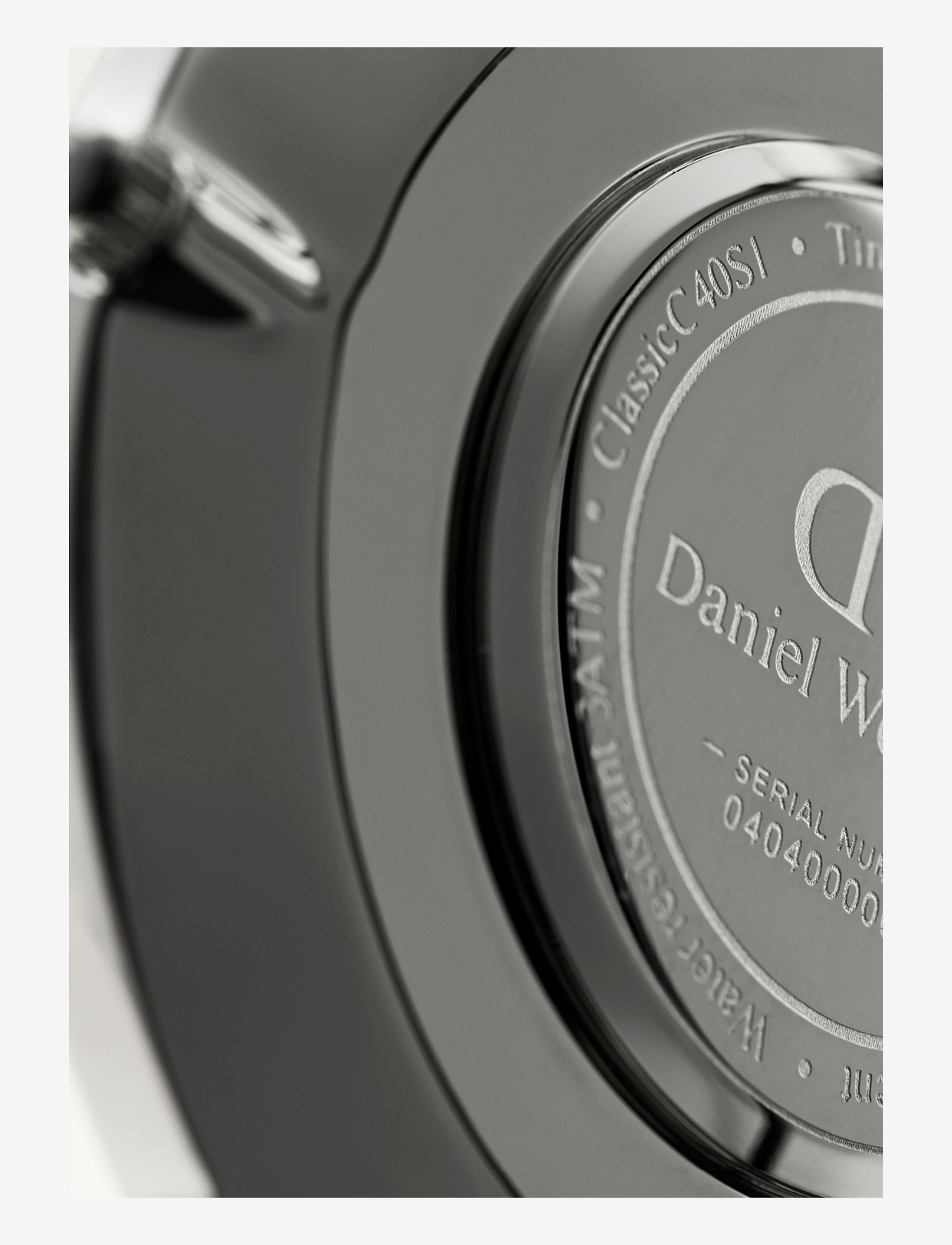 Daniel Wellington - Classic 40 Sheffield S Black - analoge klokker - silver - 1