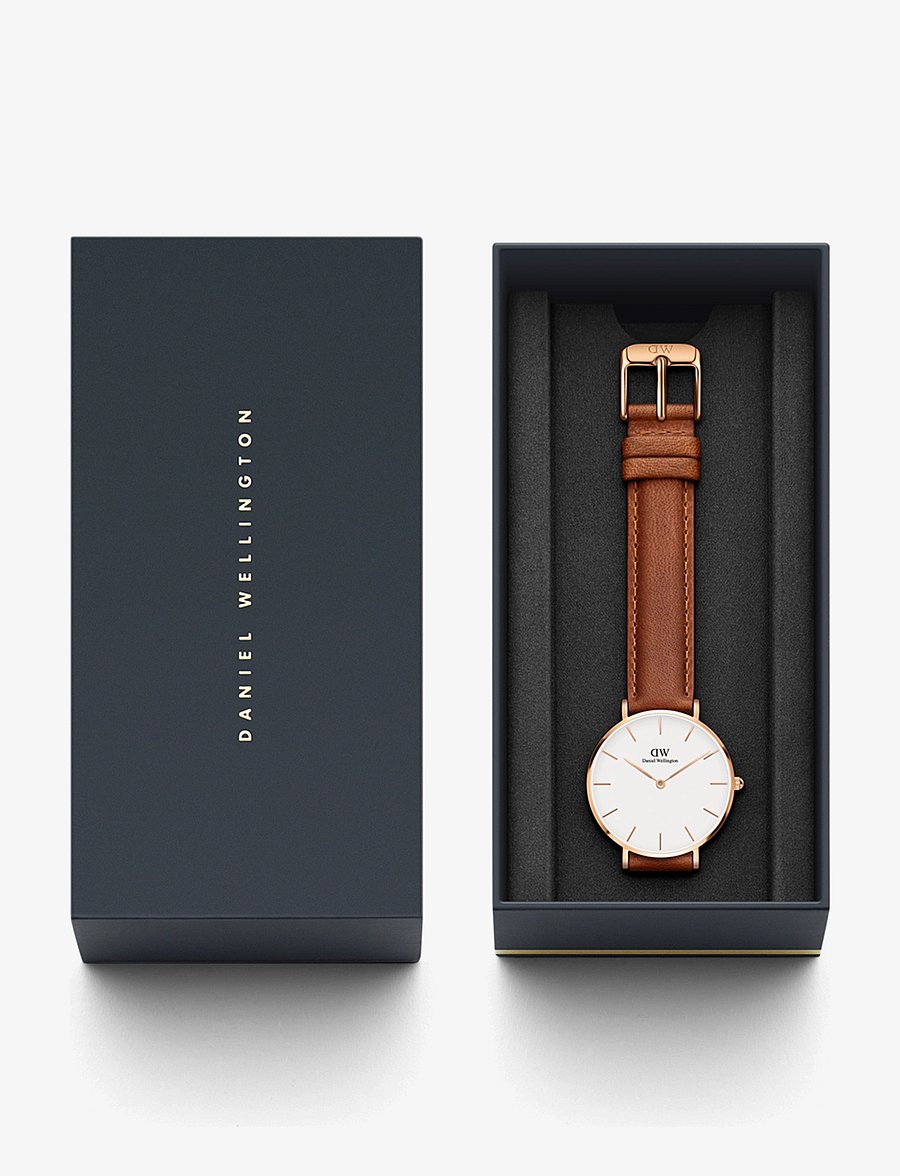 Daniel Wellington - Petite 32 Durham RG White - analoge klokker - rose gold - 2