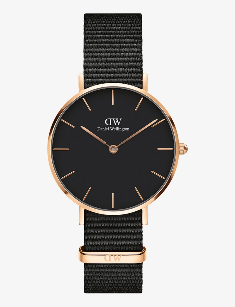 Daniel Wellington - Petite 32 Cornwall RG Black - analoogkellad - rose gold - 0