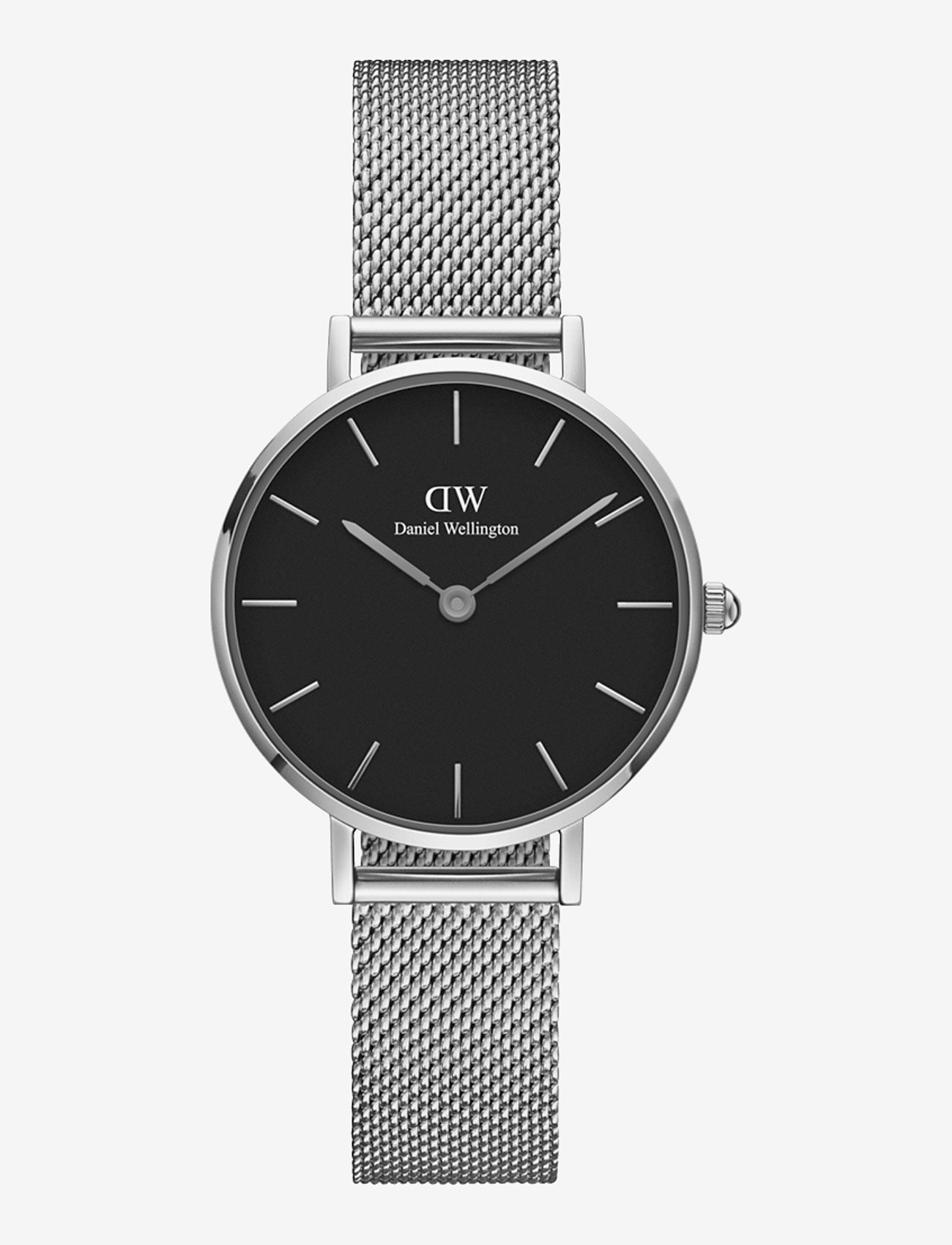 Daniel Wellington - Petite 28 Sterling S Black - analog watches - silver - 0