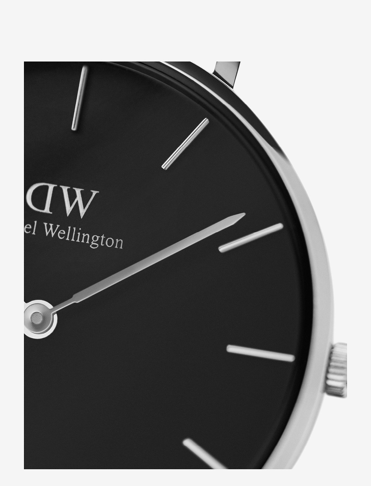 Daniel Wellington - Petite 28 Sterling S Black - analog watches - silver - 1