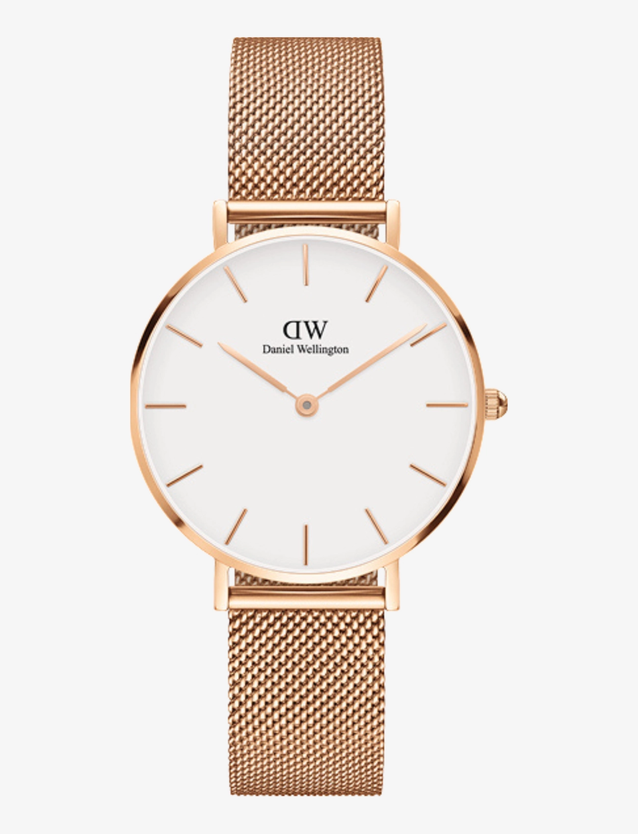 Daniel Wellington Petite 28 Melrose RG White - Armbanduhren - ROSE GOLD / gold