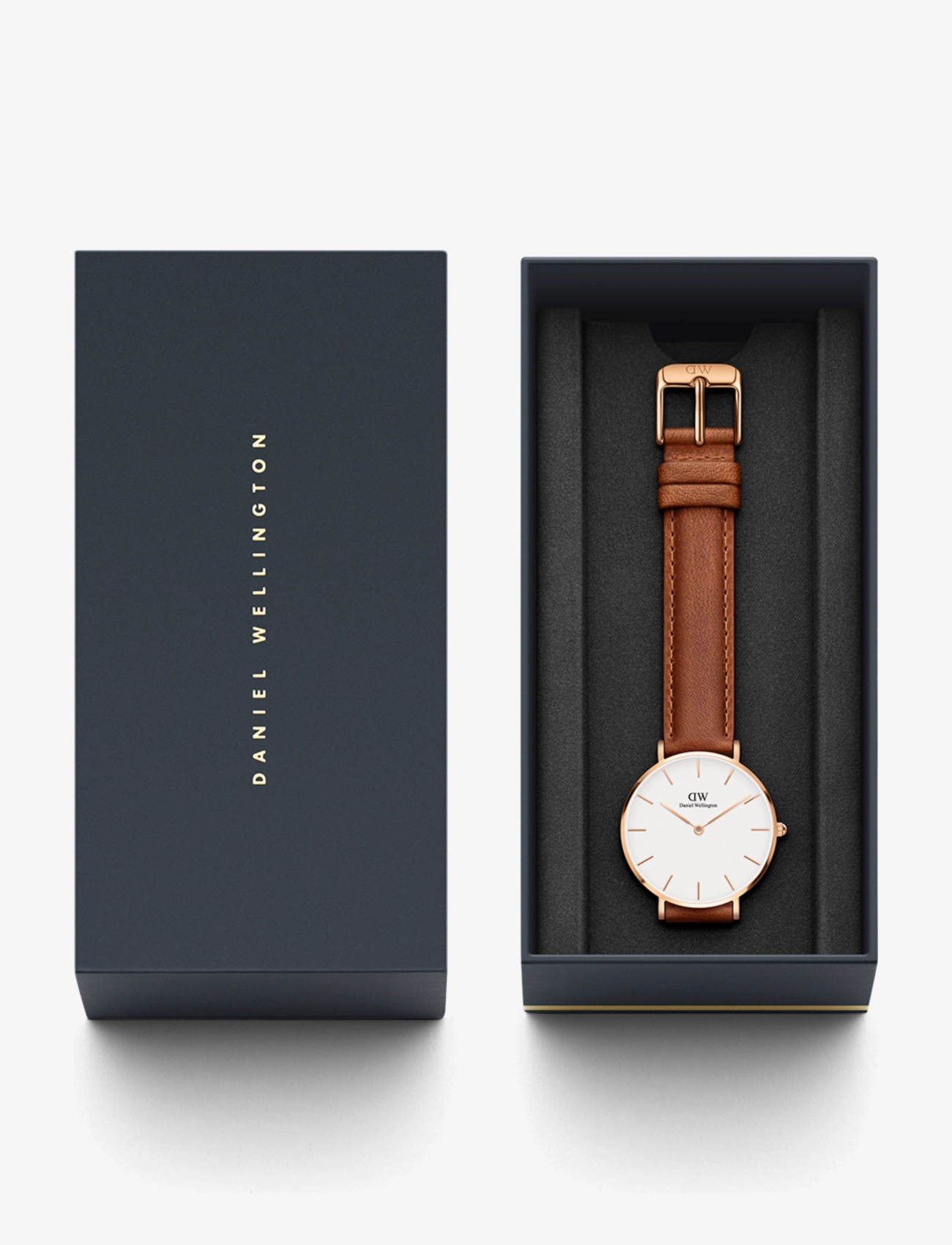 Daniel Wellington - Petite 28 Durham RG White - analoge klokker - rose gold - 2