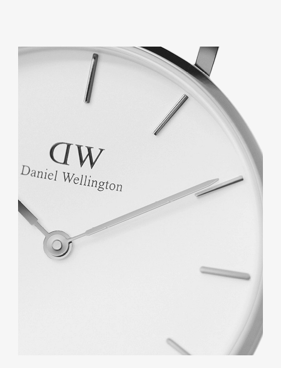 Daniel Wellington - Petite 36 Sterling S White - analoginiai laikrodžiai - silver - 1