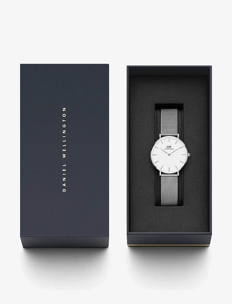 Daniel Wellington - Petite 36 Sterling S White - analoge uhren - silver - 2