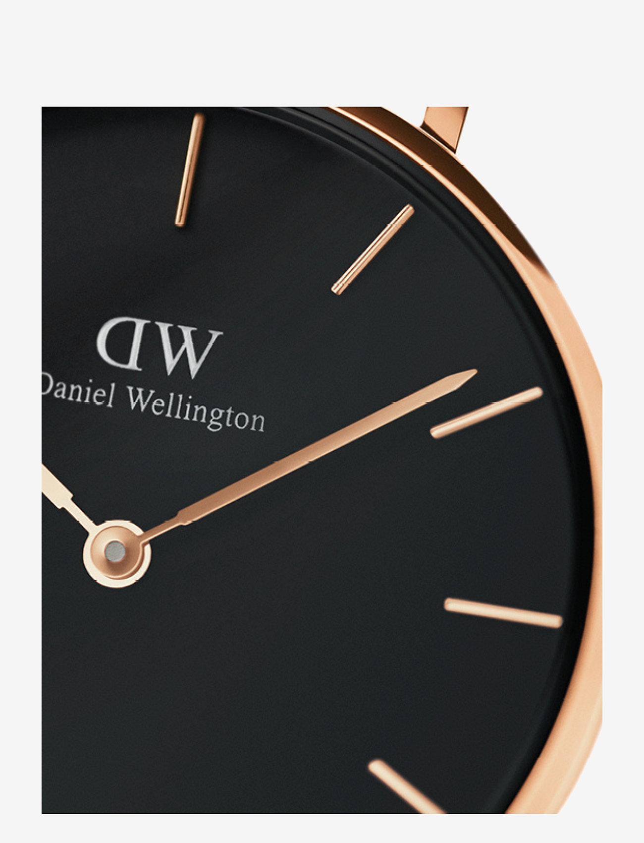 Daniel Wellington - Petite 36 Ashfield RG Black - analoge uhren - rose gold - 1