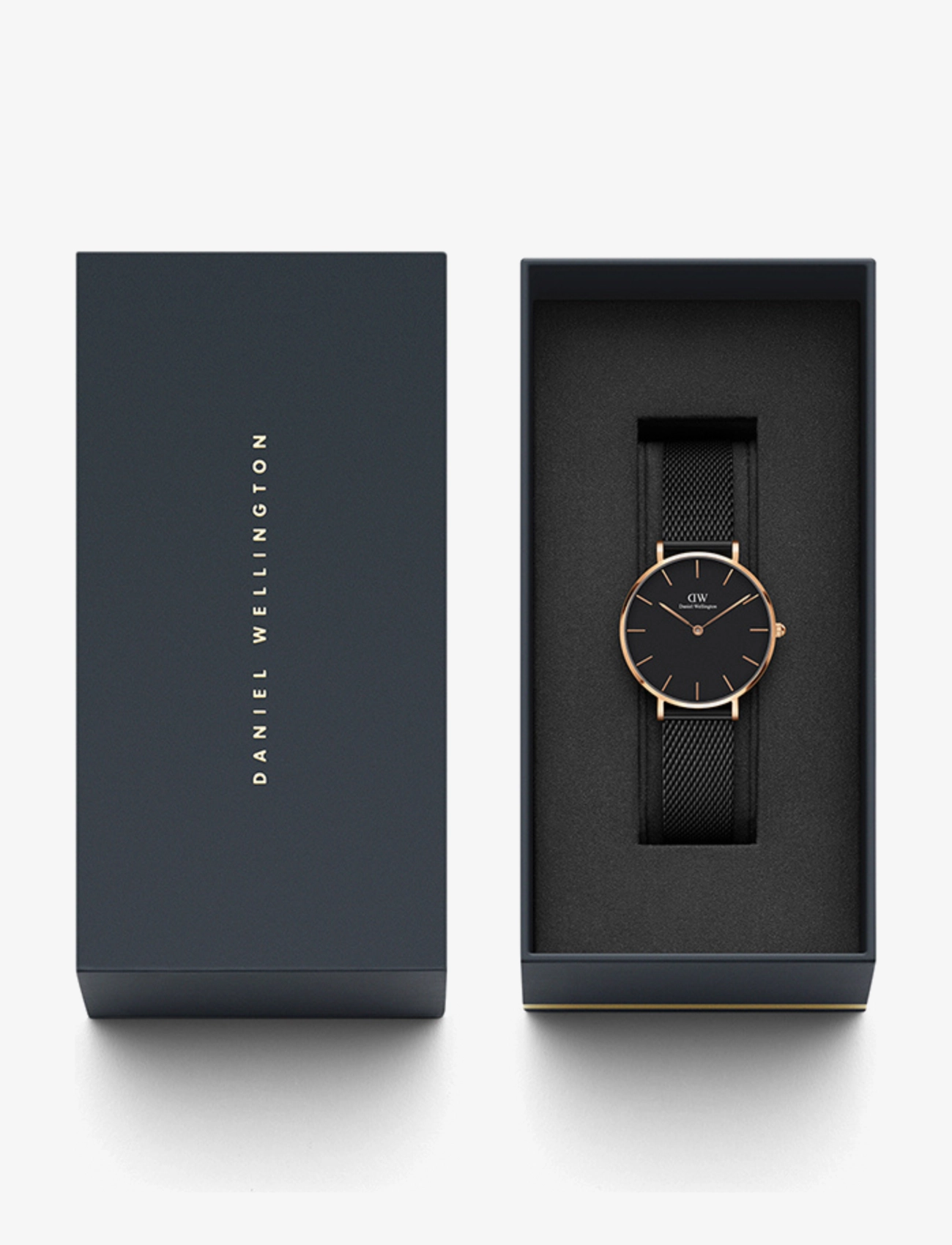 Daniel Wellington - Petite 36 Ashfield RG Black - analoge uhren - rose gold - 2