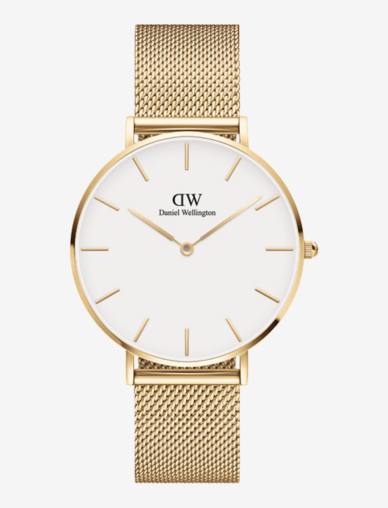 Daniel Wellington - Petite 28 Evergold G White - analoga klockor - gold - 0