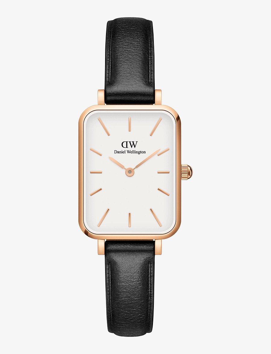 Daniel Wellington - Quadro 20X26 Pressed Sheffield RG White - analoge uhren - rose gold - 0