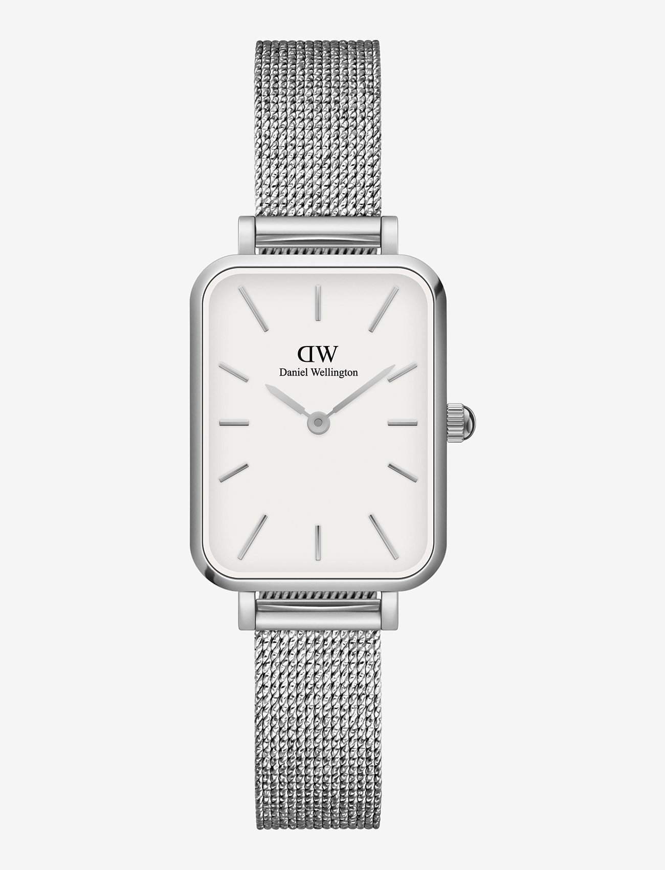 Daniel Wellington - Quadro 20X26 Pressed Sterling S White - montres analogiques - silver - 0