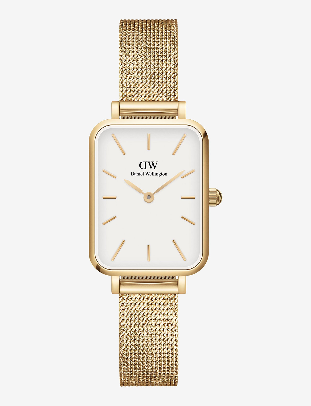 Daniel Wellington - Quadro 20X26 Pressed Evergold G White - analoge ure - gold - 0