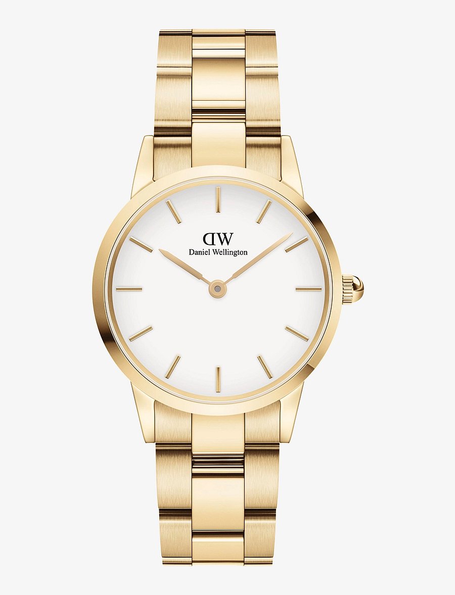 Daniel Wellington - Iconic Link 28 G White - analoge ure - gold - 0