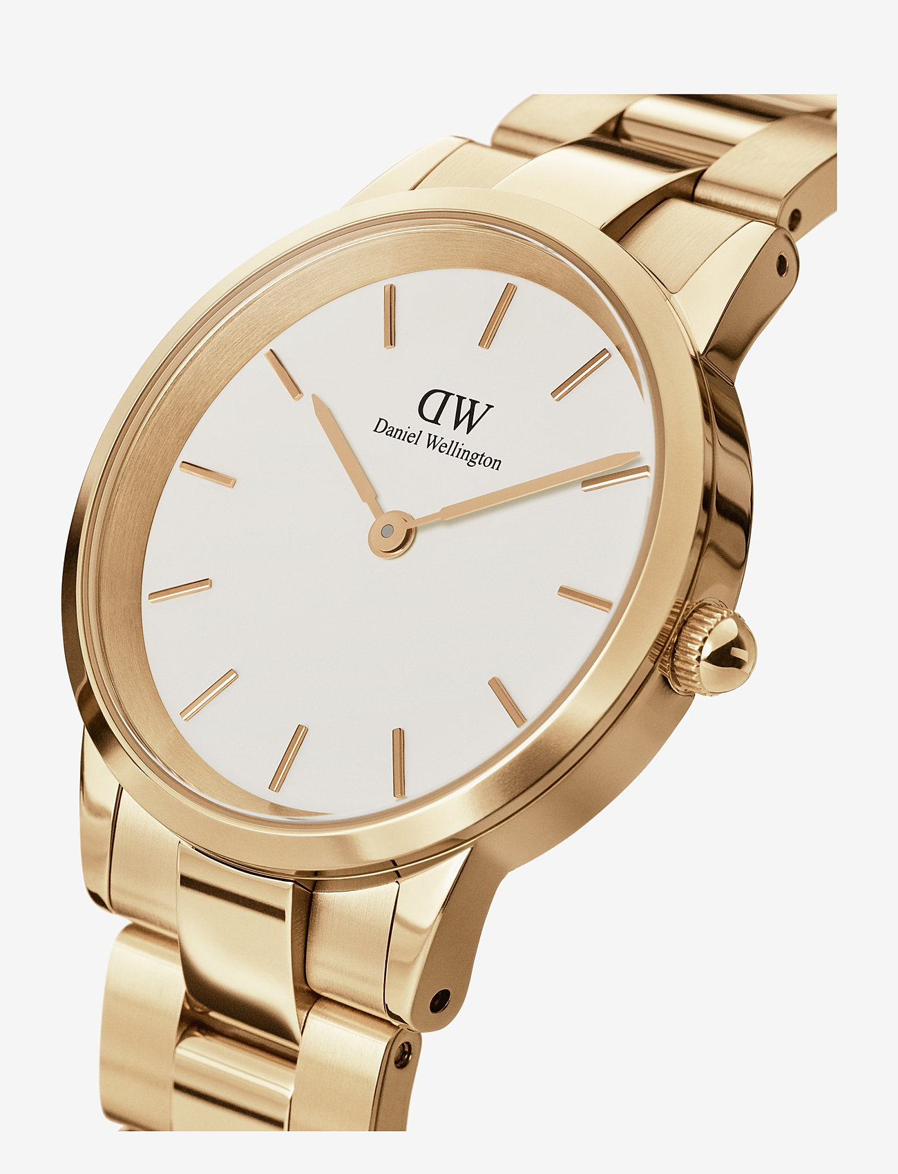 Daniel Wellington - Iconic Link 28 G White - analoge ure - gold - 1