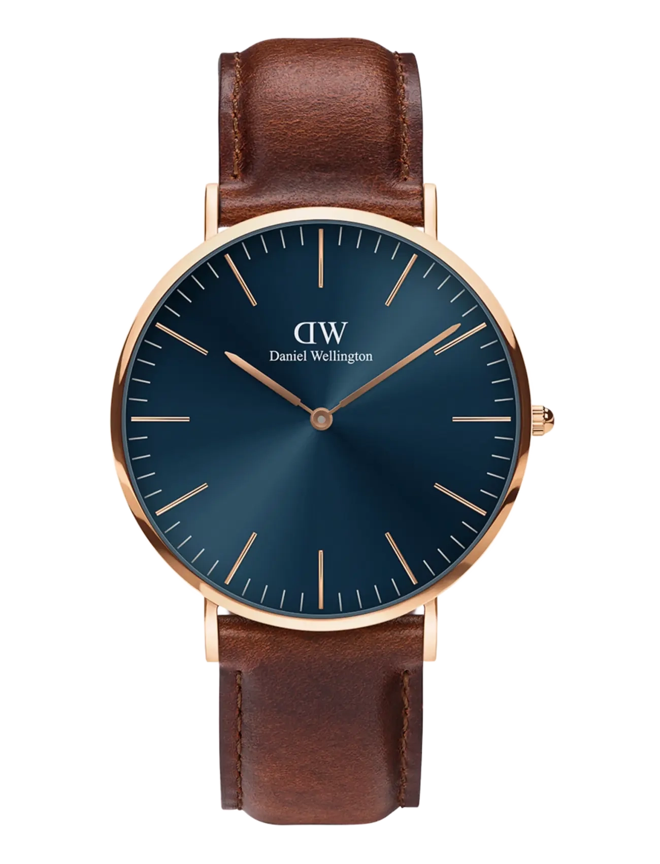 Daniel Wellington Classic 40 St Mawes RG Arctic - Uhren - ROSE_GOLD / brown