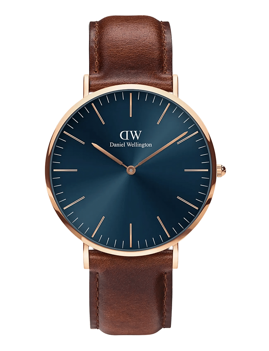 Daniel Wellington - Classic 40 St Mawes RG Arctic - analoge uhren - rose_gold - 0