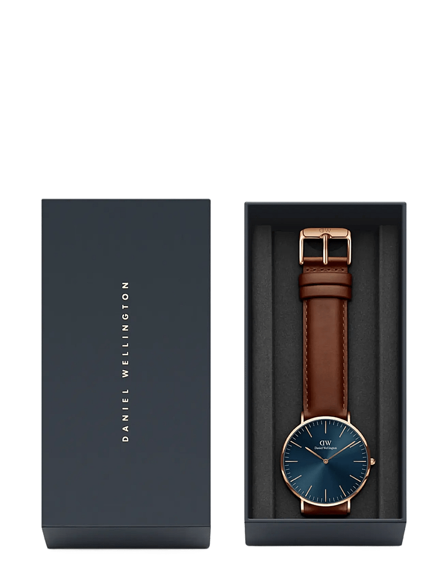 Daniel Wellington - Classic 40 St Mawes RG Arctic - analoge uhren - rose_gold - 2